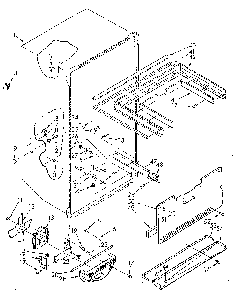 Interior Diagram and Parts List for EF19MKXSM01  Whirlpool Refrigerator