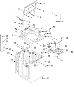 Part Location Diagram of W11720298 Whirlpool Energy Guide