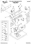Part Location Diagram of 3401622 Whirlpool HARNS-WIRE