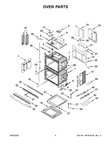 Part Location Diagram of W11256421 Whirlpool COVR-EXHST