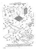 UNIT Diagram and Parts List for GD5SHAXKQ00  Whirlpool Refrigerator