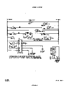 Wiring Diagram Diagram and Parts List for 1835*1A  Roper Range
