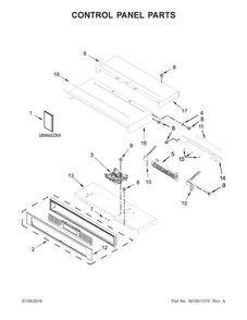 Part Location Diagram of W11193915 Whirlpool HARNS-WIRE
