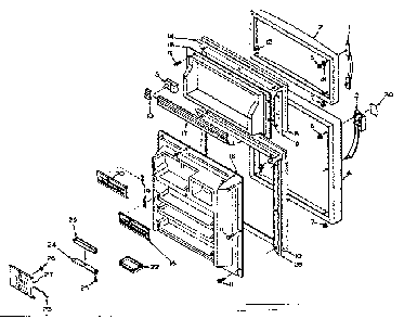 Part Location Diagram of 534383 Maytag Tap plate