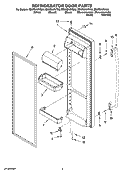 Part Location Diagram of 2323581 Whirlpool COVER-TUBE
