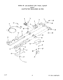 BURNER Diagram and Parts List for C2357^0  Whirlpool Cooktop