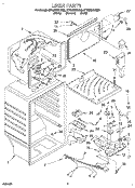 LINER Diagram and Parts List for ET18NKXDW06  Whirlpool Refrigerator