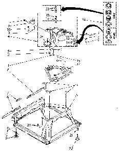 Machine Base Diagram and Parts List for LA5300XTN0  Whirlpool Washer