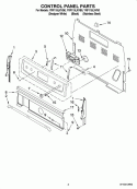 Part Location Diagram of W10170639 Whirlpool PANL-CNTRL