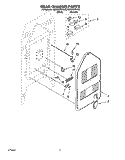 REAR CHASSIS, OPTIONAL Diagram and Parts List for KERC507YAL0  KitchenAid Range
