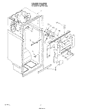 LINER Diagram and Parts List for ET20PKXTF00  Whirlpool Refrigerator