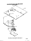 COMPONENT SHELF AND LATCH Diagram and Parts List for KEBI141WBL1  KitchenAid Wall Oven