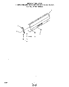 Backguard Diagram and Parts List for 1414*0A  Roper Range