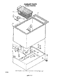 SECTION Diagram and Parts List for EH09EFXPW6  Whirlpool Freezer