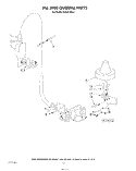 FILL AND OVERFILL Diagram and Parts List for KUDI21DS2  KitchenAid Dishwasher