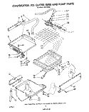 EVAPORATOR, ICE CUTTER GRID AND PUMP Diagram and Parts List for EC5100XS  Whirlpool Ice Maker