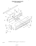 Part Location Diagram of 3150146 Whirlpool Glass, Control Panel (White)