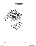 Part Location Diagram of 3181829 Whirlpool COVER-VENT