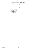 MISCELLANEOUS, LIT/OPTIONAL Diagram and Parts List for KUDG25SHBL1  KitchenAid Dishwasher