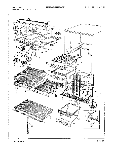 03 - Fresh Food Compartment Diagram and Parts List for RB17EN-2A  Whirlpool Refrigerator