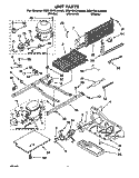 UNIT Diagram and Parts List for EB21DKXAB00  Whirlpool Refrigerator