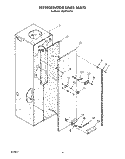 REFRIGERATOR LINER Diagram and Parts List for 4KSRF36DTX1  KitchenAid Refrigerator