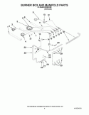 Part Location Diagram of W10204299 Whirlpool BRNR-BASE