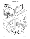 Part Location Diagram of W10576428 Whirlpool WIRE ASSEMBLY, CONTROL BOX