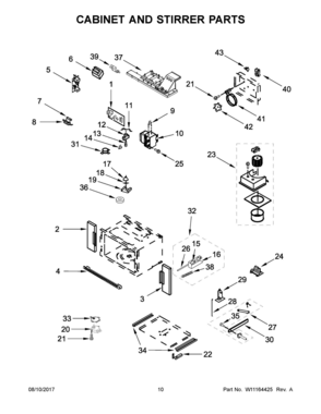 Part Location Diagram of W11165671 Whirlpool CNTRL-ELEC