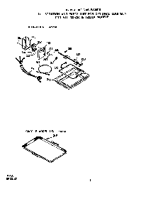 Lit/optional Diagram and Parts List for 1333*1A  Roper Range
