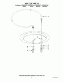 HEATER PARTS Diagram and Parts List for KUDS30IXBL0  KitchenAid Dishwasher