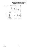 MISCELLANEOUS, LIT/OPTIONAL Diagram and Parts List for 4LSC9255AN2  Whirlpool Washer