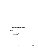 MISCELLANEOUS Diagram and Parts List for RAC4244AW1  Whirlpool Washer