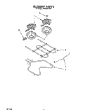 ELEMENT Diagram and Parts List for RM980PXYN0  Whirlpool Microwave Oven Combo