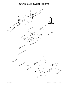 Part Location Diagram of W11366143 Whirlpool Tech sheet