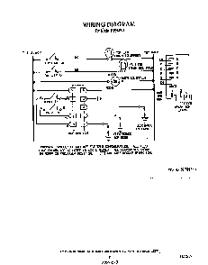 Wiring Diagram Diagram and Parts List for F4558*1  Roper Range