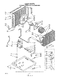 SECTION Diagram and Parts List for ACW082XM0  Whirlpool Air Conditioner