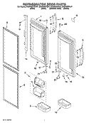 Part Location Diagram of 13024006BQ Whirlpool LEFT REF D
