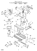 UNIT Diagram and Parts List for KBRS22KGWH1  KitchenAid Refrigerator