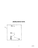 MISCELLANEOUS Diagram and Parts List for 3LA5800XSW0  Whirlpool Washer