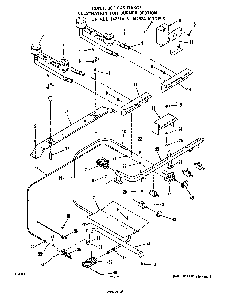 Burner Diagram and Parts List for 1423*2A  Roper Range