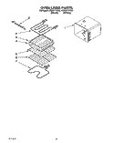 OVEN LINER Diagram and Parts List for KEBI271YWH2  KitchenAid Wall Oven