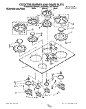 SECTION Diagram and Parts List for KGCT305XAL1  KitchenAid Cooktop