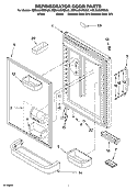 REFRIGERATOR DOOR PARTS Diagram and Parts List for KBLA22KRSS00  KitchenAid Refrigerator