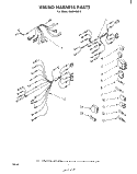 Part Location Diagram of 310813 Whirlpool harness, main