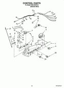 CONTROL PARTS Diagram and Parts List for ED2LHEXTD10  Whirlpool Refrigerator