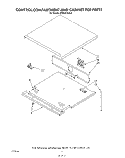 CONTROL COMPARTMENT AND CABINET TOP Diagram and Parts List for KEBI241SBL0  KitchenAid Wall Oven