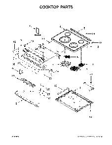 Part Location Diagram of W11314385 Whirlpool HARNS-WIRE