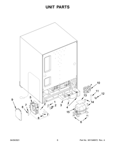 Part Location Diagram of W11546126 Whirlpool CONTRL-BOX