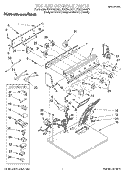 TOP AND CONSOLE, LIT/OPTIONAL Diagram and Parts List for KGYS850GQ1  KitchenAid Dryer